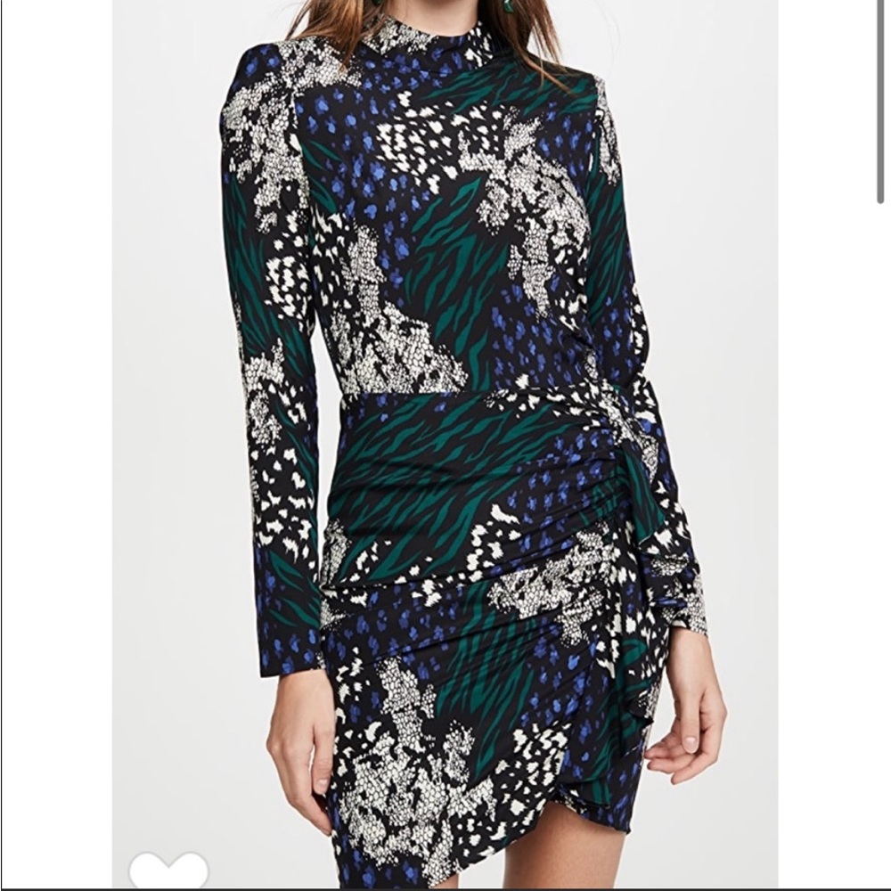 Veronica Beard Louella Long Sleeve Dress